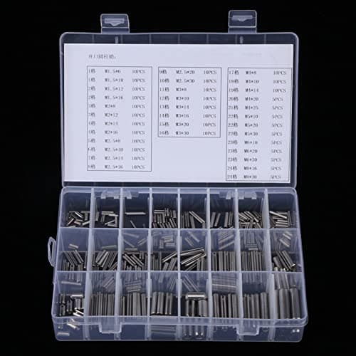 450Pcs Roll Pin Assortment Set Stainless Steel Slotted Spring Pins ...