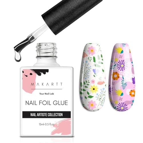 Makartt 10 Rolls Nail Art Foil Stickers Mix Flower Nail Foil Transfer ...