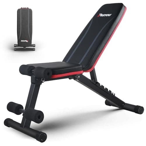 Amazon.com : PASYOU Adjustable Weight Bench Press (9x4x3 Positions ...