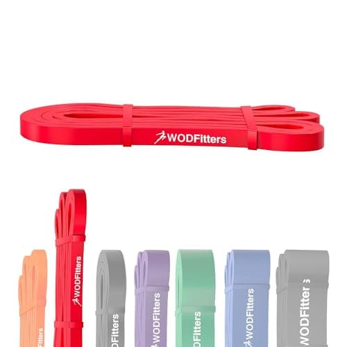 WODFitters Pull Up Assistance Band - Red 10-35 lbs | Stretching ...