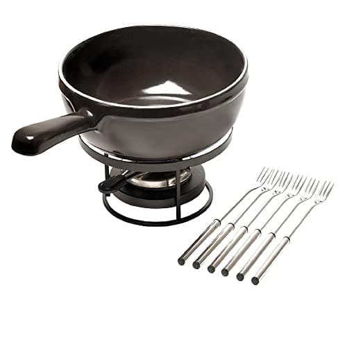 Emile Henry Flame Ceramic Fondue Pot
