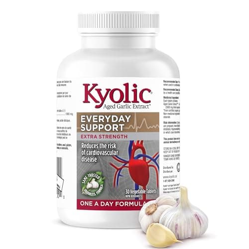 Kyolic - Aged Garlic Extract Cardiovascular Extra Strength Reserve - 60 ...