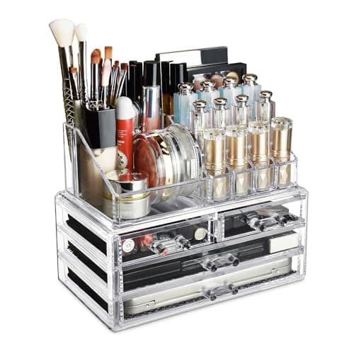 Ikee Design® Acrylic Display Rack Case Organizer Storage Box Case