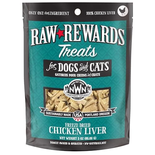 Northwest Naturals Bison Liver Raw Rewards Freeze-Dried Dog Treats ...