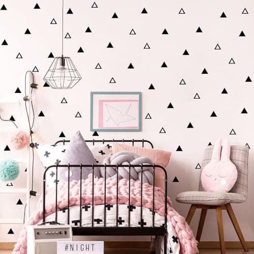 Geometric Wall Decals Geometric Art Wall Mural | Modern Wall Decor