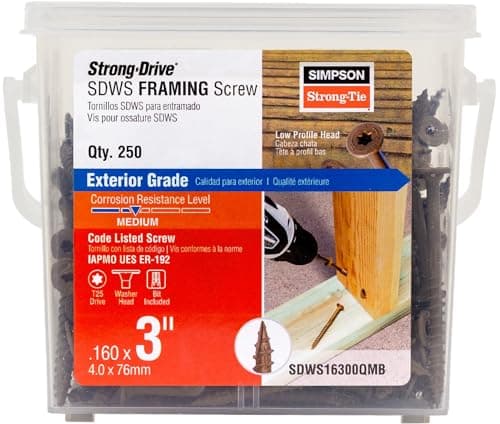 Simpson Strong-Tie Sharp Point Steel Framing Screws