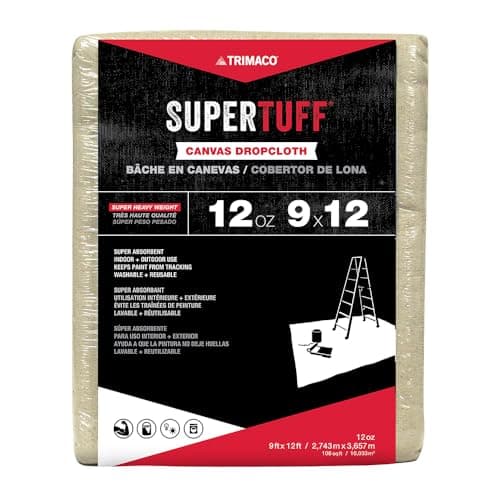 Trimaco SuperTuff 9 x 12 Paper/Poly Drop Cloth | Berings
