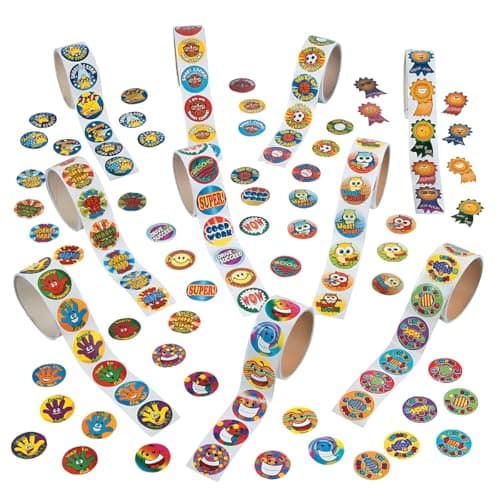 Bulk 24 Pc. Groovy Party Sticker Sheets | Oriental Trading