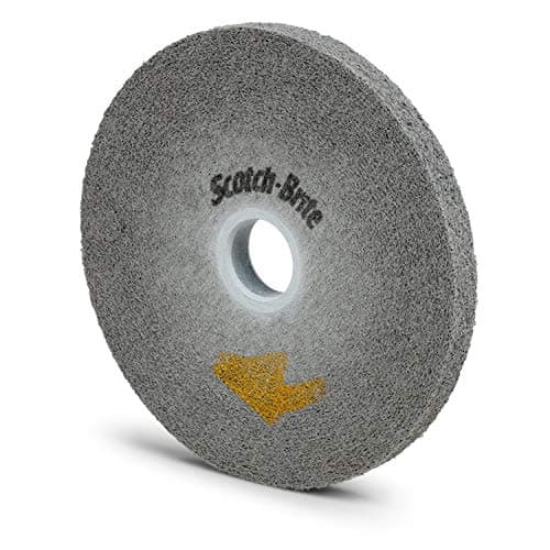 3M Scotch-Brite Light Deburring Wheel 8" x 1/2" x 3" Silicon Carbide 8 ...