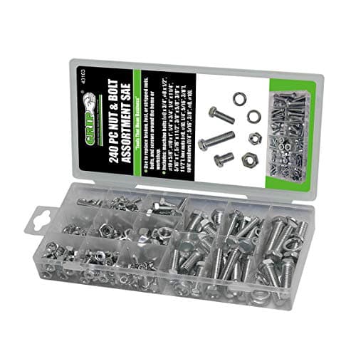 Grip 1000-Piece Nut and Bolt Assortment