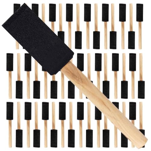 Pro Grade - Foam Brushes - 1 Inch 4…