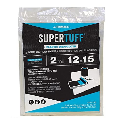 Trimaco Supertuff 2 Mil Plastic Dropcl…