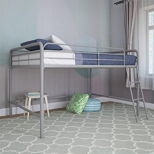 Mua DHP Miles Metal Full Loft Bed with Desk, Black trên Amazon Mỹ chính ...