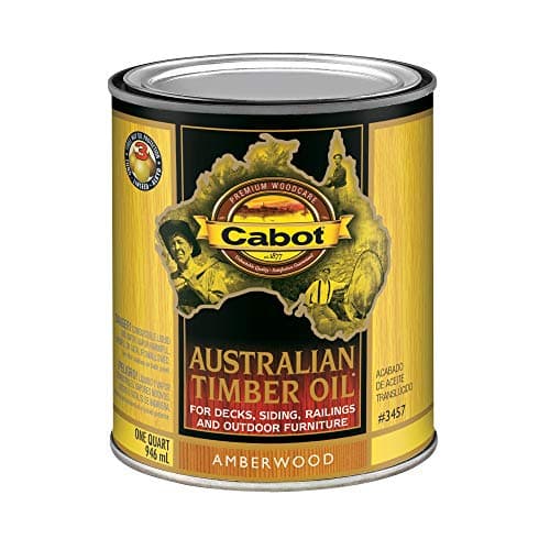 Cabot Australian Timber Oil Pre-tinted Jarrah Brown Transparent ...