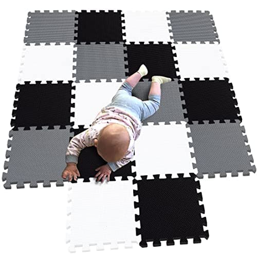 MQIAOHAM Interlocking Foam Puzzle Play Mat