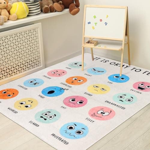 Amazon.com: ZBIGTEE Emotional Regulation Classroom Rug for Kids ...