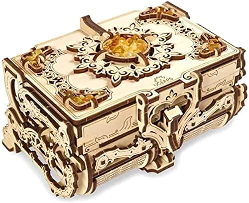 Ugears Amber Box, 3D Wooden Puzzle, Mechanical Model Kit – TMK Handel