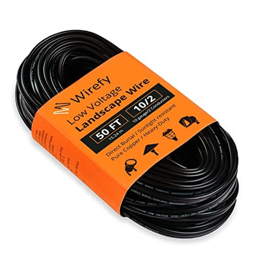 Woods 55213143 10/2 Low Voltage Landscape Lighting Cable