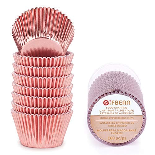Gifbera Jumbo Metallic Rose Gol…