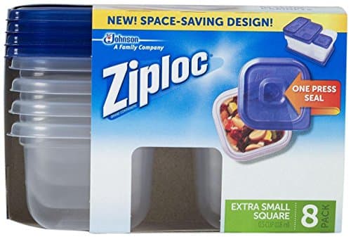 Contenants jetables Ziploc avec couvercles