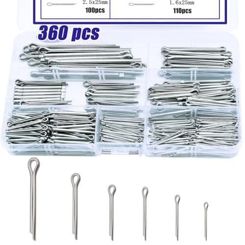 Uillcuet 360PCS Cotter Pin Assort…