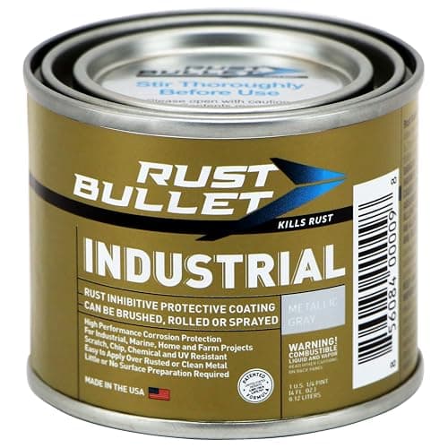 Bullet Industrial Rust Inhibitor Satin Interior/Exterior Primer Gray ...