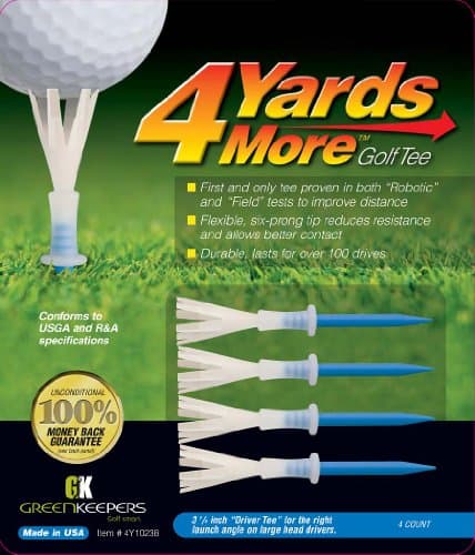 Green Keepers 4 Yards More Tees – TecnogolfShop