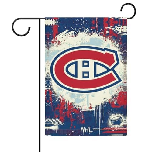 Montreal Canadiens Flag 12x18 Garden Style 2 Sided - Sports Fan Shop