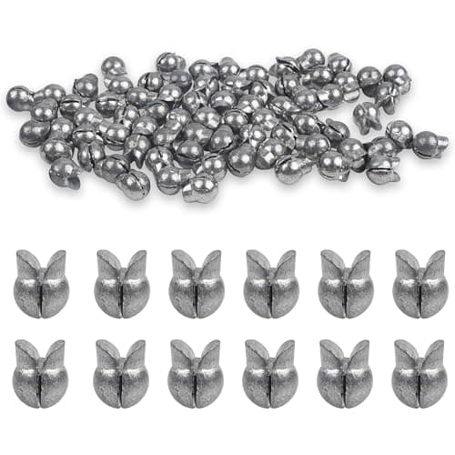 Bullet Weights Reusable Split Shot Sinkers RSS — CampSaver