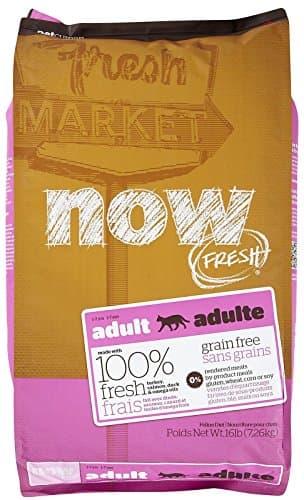 Petcurean Now Fresh Grain-Free Adult Recipe Dry Cat Food, 16 lb ...