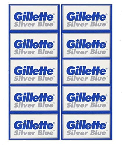 Gillette Silver Blue Double Edge Razor Blades