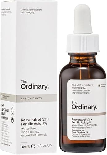 Amazon.com: The Ordinary Resveratrol 3% + Ferulic Acid 3%, Antioxidant ...