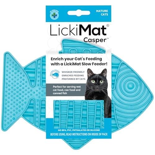 LickiMat Casper Fish-Shaped Slow Feeder