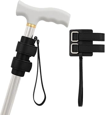 Amazon.com: YLZZMDQSZ Adjustable Cane Strap for Wrist - Secure Leather ...