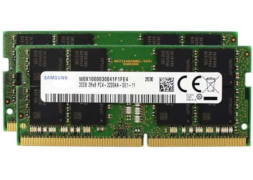 Samsung DDR4 64GB (2x32GB) 3200MHz SODIMM M471A4G43AB1-CWE