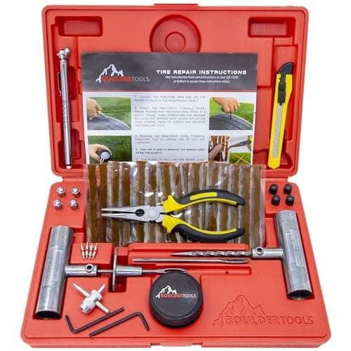 Boulder Tools Heavy Duty Tire Repair Kit