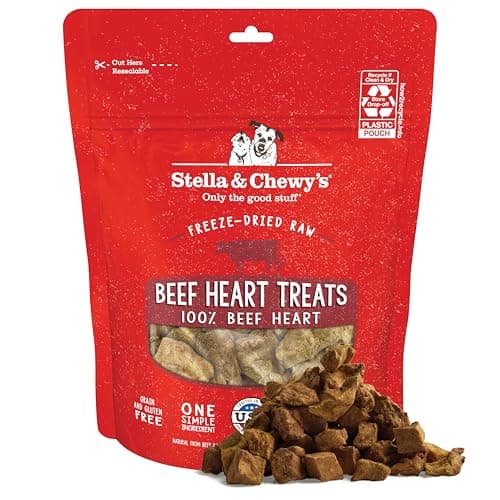 Stella & Chewy s Single Ingredient Freeze-Dried Raw Beef Heart Treats