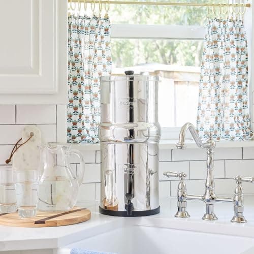 Berkey BK4X2-BB Big Berkey Stainless Steel Water Filtration System with ...