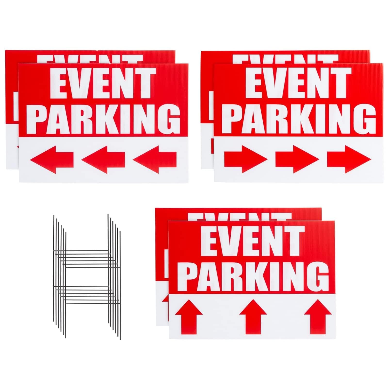Event Parking Signs Portable A Frame Parking Signs W/ Free Shipping