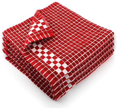 Amazon.com: Fecido Classic Dark Kitchen Dish Towels with Hanging ...