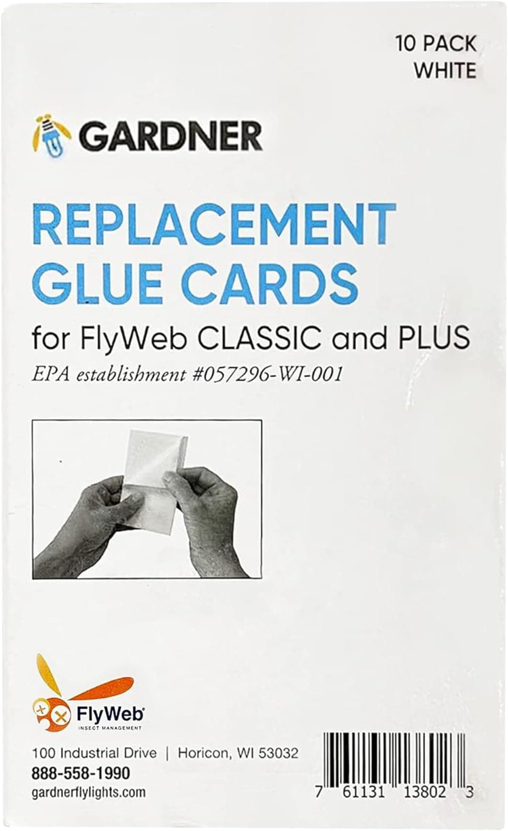 Amazon.com : 40 Pack Replacement Glue Boards Sticky Cards Mosquito Trap ...