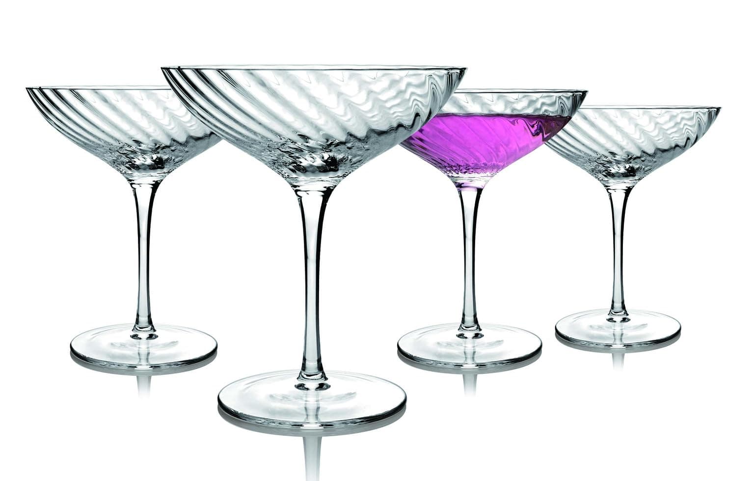 Amazon.com | Godinger Martini Glasses, Cocktail Glasses, Champagne ...