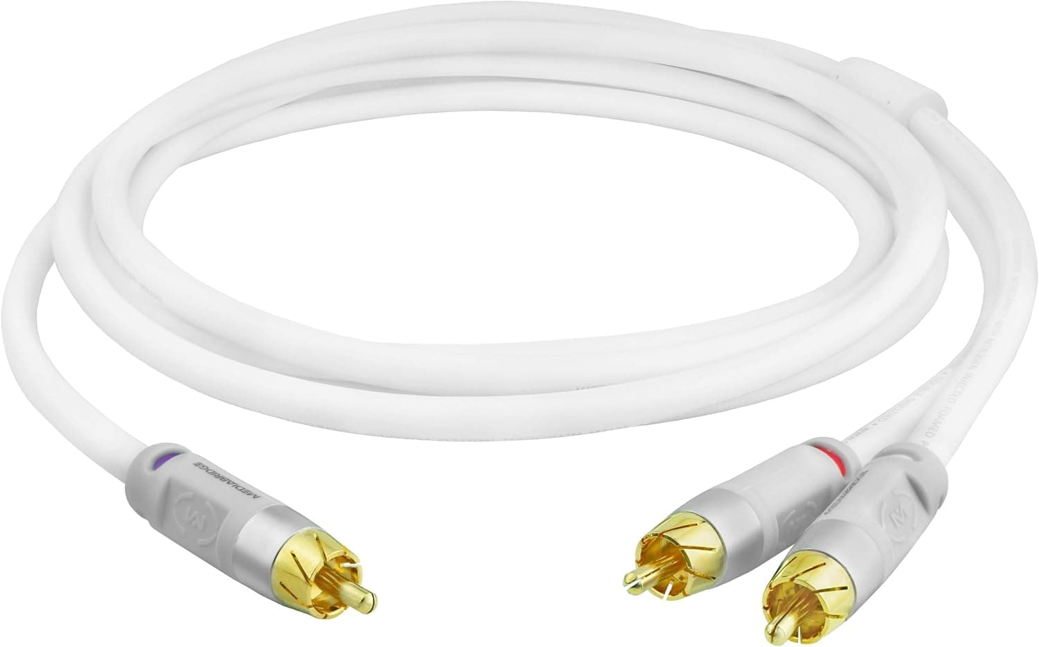 Amazon.com: Mediabridge™ Ultra Series RCA Y-Adapter (15 Feet) - 1-Male ...