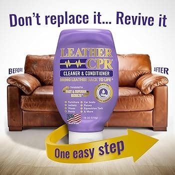Amazon.com: Leather CPR Cleaner & Conditioner 18oz - Cleans ...