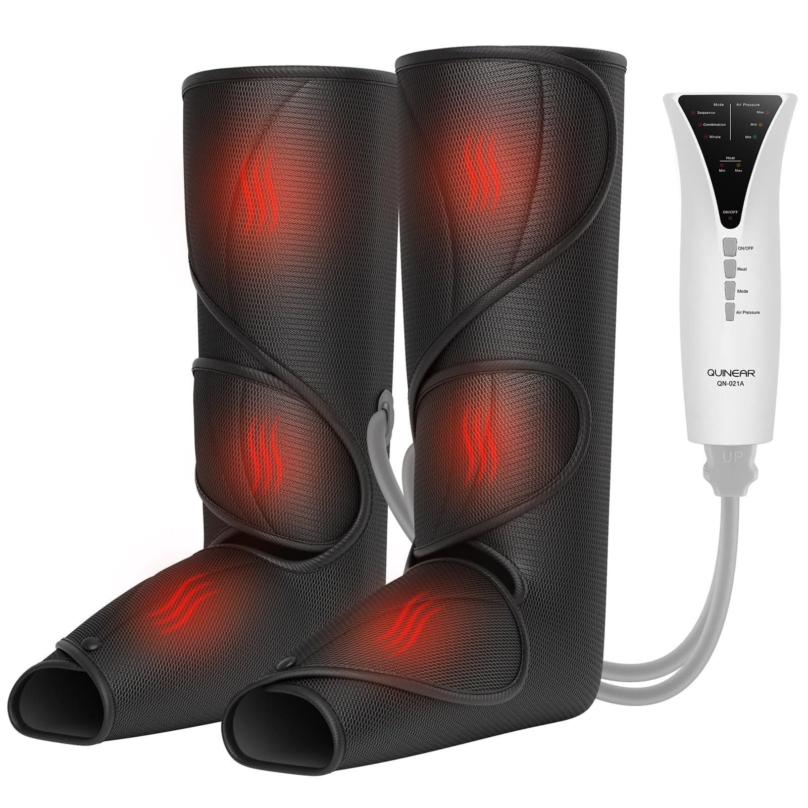 Amazon.com: QUINEAR Leg Massager with Heat Air Compression Massage ...