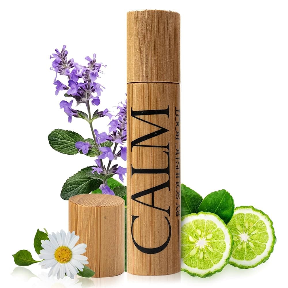 Amazon.com: Soulistic Root Calm Essential Oil Roll On for Women ...