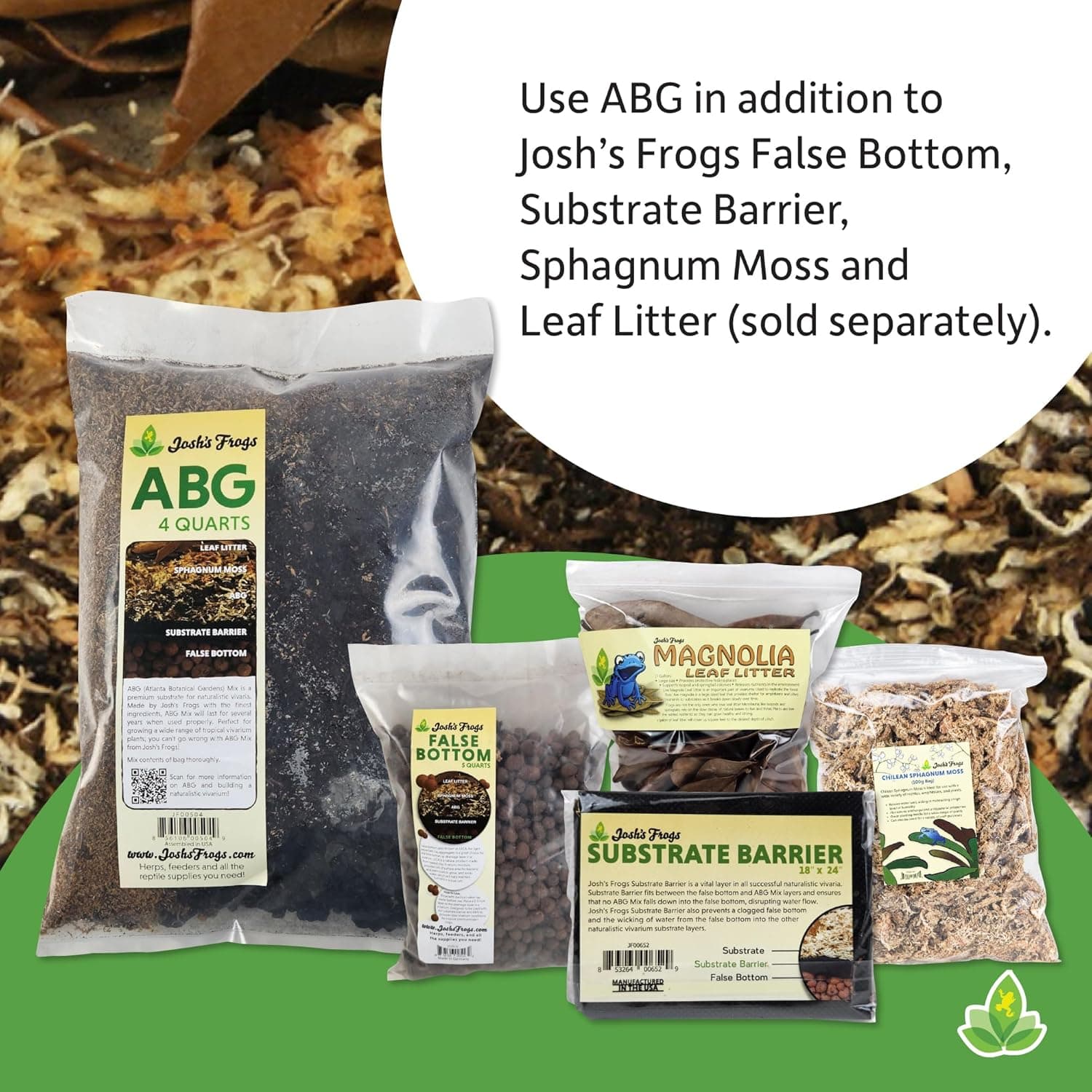 ABG Mix Tropical Plant Soil & Vivarium Substrate Chile | Ubuy