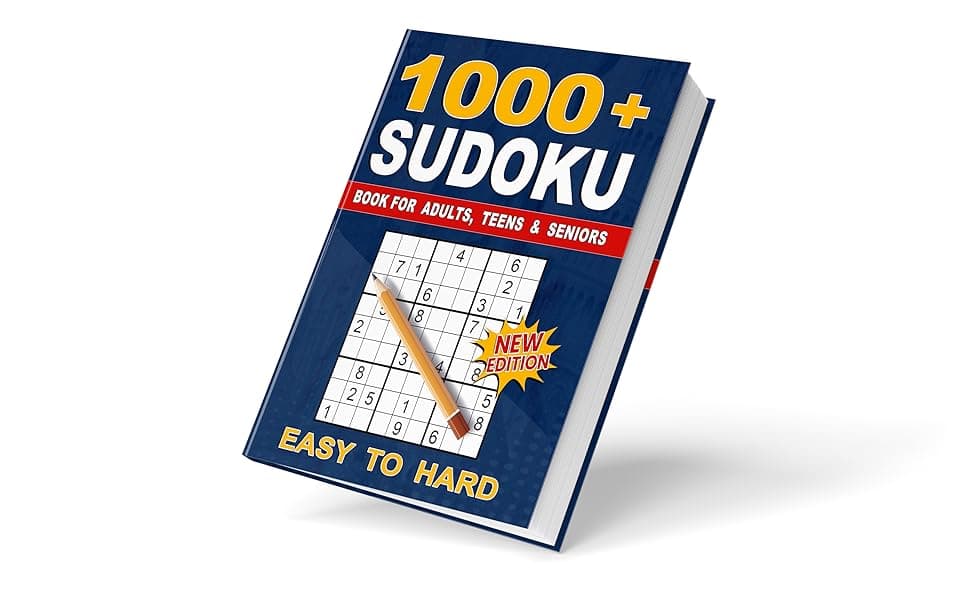 1000+ Sudoku Puzzles for Adults: A Book With More Than 1000 Sudoku ...
