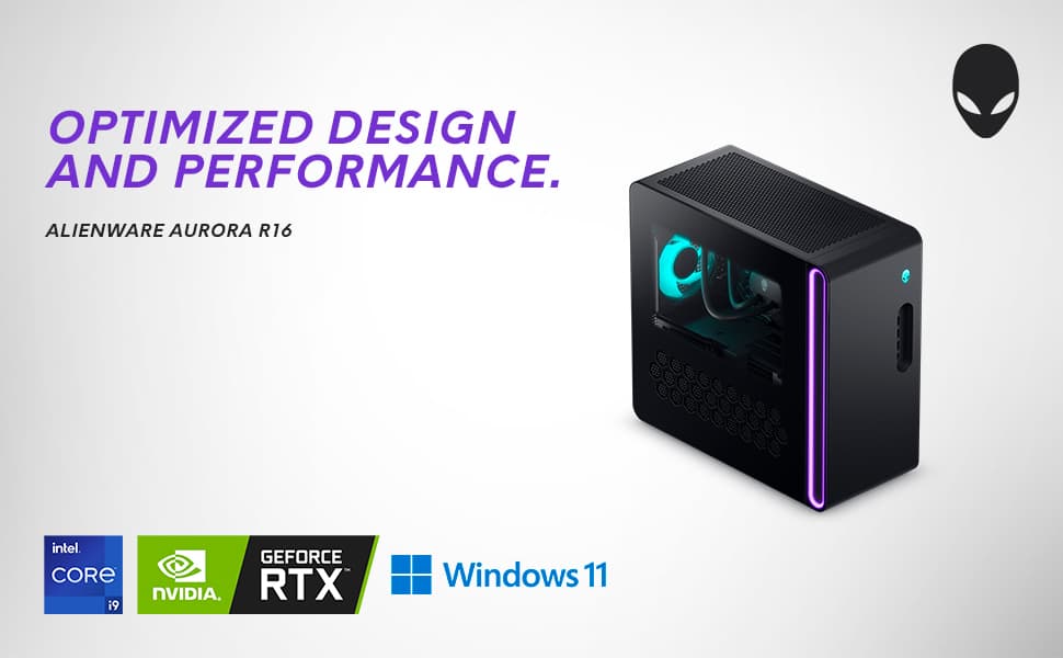 Alienware Aurora R16 Liquid Cooled Gaming Desktop - Intel Core i9 ...