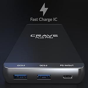Amazon.com: Crave PD Power Bank, Plus PRO Aluminum Portable Charger ...